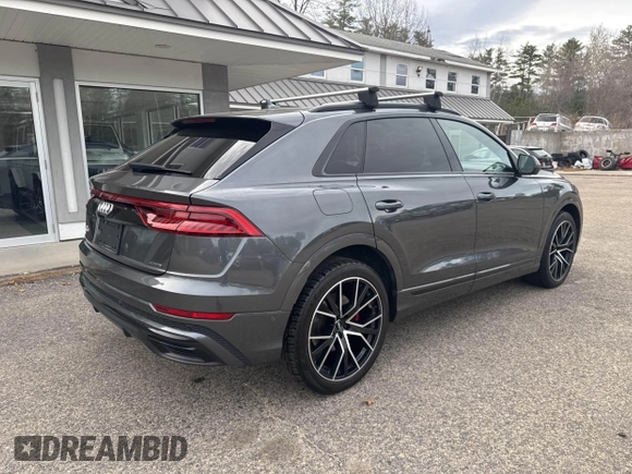 2019 Audi Q8 Premium Plus with VIN WA1EVAF10KD015763, listed as a IAAI auction lot 41925195 with 134,540 mi miles. Bid and sale history available at carsss.com. Image 4.