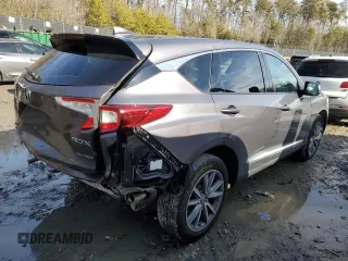 2021 Acura RDX w/Technology Package with VIN 5J8TC2H59ML037036, listed as a Copart auction lot 39189953 with 33,355 mi miles. Bid and sale history available at carsss.com. Image 3.