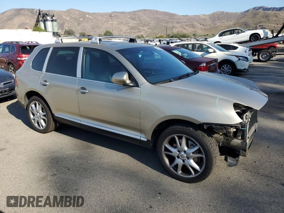 2004 Porsche Cayenne S with VIN WP1AB29P54LA74480, listed as a Copart auction lot 74620814 with 139,138 mi miles and Salvage Title. Bid and sale history available at carsss.com. Image 4.