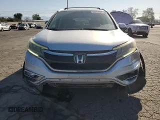 2015 Honda CR-V EX-L with VIN 2HKRM3H70FH504557, listed as a Copart auction lot 52463125 with 132,209 mi miles and Salvage Title. Bid and sale history available at carsss.com. Image 5.