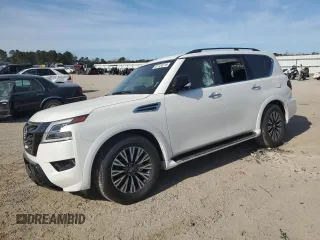 2023 Nissan Armada SL z VIN JN8AY2BB4P9830966, wystawiony jako Copart lot #87724215 z przebiegiem 1 559 mil mil oraz Szkoda całkowita • Salvage title. Historia ofert i sprzedaży dostępna na DreamBid. Obrazek 1.