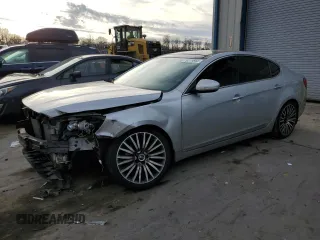 2016 Kia Cadenza Premium with VIN KNALN4D70G5204661, listed as a Copart auction lot 79271644 with 164,418 mi miles and Salvage Title. Bid and sale history available at carsss.com. Image 1.