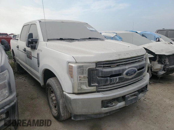 2019 Ford Super Duty F-250 SRW XL with VIN 1FT7W2A67KEE99056, listed as a Copart auction lot 84717374 with 42,707 mi miles and Non Repairable. Bid and sale history available at carsss.com. Image 4.