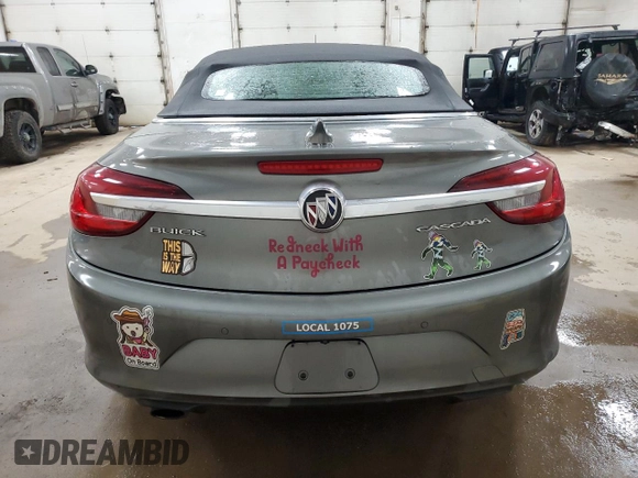 2017 Buick Cascada Premium with VIN W04WH3N54HG011606, listed as a Copart auction lot 82475944 with 89,376 mi miles and Clean title. Bid and sale history available at DreamBid. Image 6.