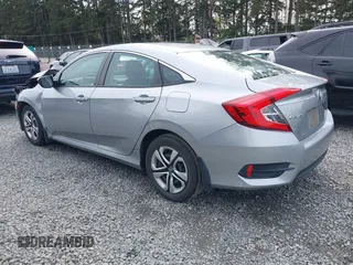 2016 Honda Civic Sedan LX with VIN 19XFC2F50GE206744, listed as a IAAI auction lot 42007430 with 49,391 mi miles. Bid and sale history available at carsss.com. Image 3.