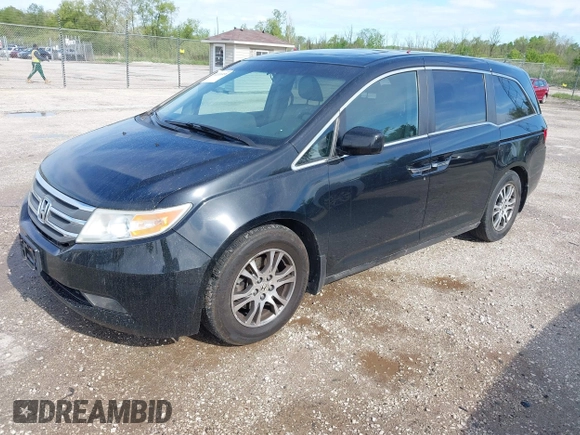 2013 Honda Odyssey EX-L с VIN 5FNRL5H62DB059725, выставлен на аукционе IAAI как лот 42326858 с пробегом 152 251 миль миль и . История ставок и продаж доступна на DreamBid. Изображение 17.