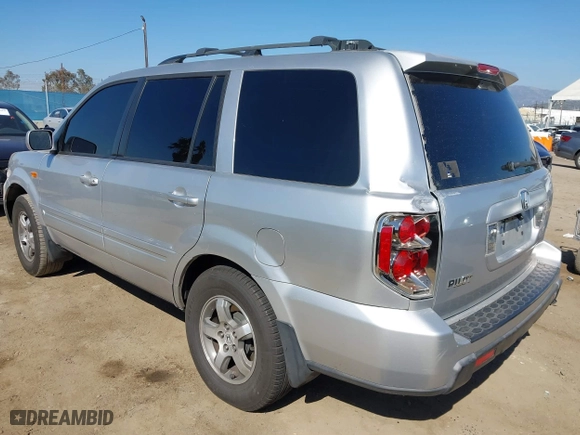 2007 Honda Pilot EX-L with VIN 5FNYF28617B036992, listed as a IAAI auction lot 41861449 with 159,439 mi miles. Bid and sale history available at carsss.com. Image 3.