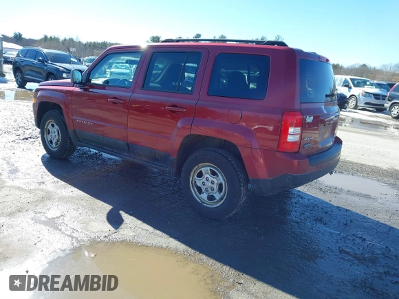 2014 Jeep Patriot Sport with VIN 1C4NJRBB6ED809492, listed as a IAAI auction lot 41644559 with 199,782 mi miles. Bid and sale history available at carsss.com. Image 3.