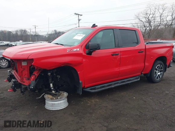 2020 Chevrolet Silverado 1500 LT Trail Boss with VIN 1GCPYFED8LZ194475, listed as a IAAI auction lot 41469184 with 101,016 mi miles. Bid and sale history available at carsss.com. Image 2.