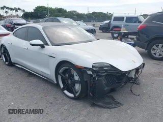 2020 Porsche Taycan 4S with VIN WP0AB2Y13LSA51852, listed as a IAAI auction lot 41600185 with 34,468 mi miles and . Bid and sale history available at DreamBid. Image 1.