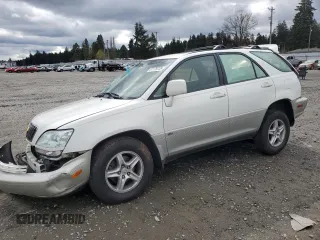 2001 Lexus RX 300 with VIN JTJHF10U610204536, listed as a Copart auction lot 51175725 with 106,448 mi miles and Salvage Title. Bid and sale history available at carsss.com. Image 1.