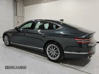 2024 Genesis G80 2.5T z VIN KMTGB4SC5RU238568, wystawiony jako Copart lot #55865385 z przebiegiem 31 181 mil mil oraz Tytuł czysty. Historia ofert i sprzedaży dostępna na DreamBid. Obrazek 2.