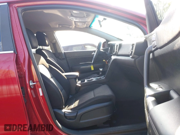 2017 Kia Sportage LX with VIN KNDPM3AC5H7121087, listed as a IAAI auction lot 41967697 with 91,175 mi miles. Bid and sale history available at carsss.com. Image 5.