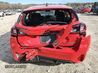 2024 Subaru Impreza with VIN JF1GUABC4R8326078, listed as a Copart auction lot 49300545 with 5,675 mi miles and Salvage Title. Bid and sale history available at carsss.com. Image 6.