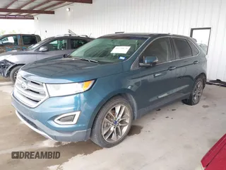 2016 Ford Edge Titanium with VIN 2FMPK3K92GBB76588, listed as a IAAI auction lot 40279879 with 116,293 mi miles. Bid and sale history available at carsss.com. Image 16.