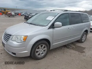 2010 Chrysler Town & Country Touring with VIN 2A4RR5D1XAR195748, listed as a IAAI auction lot 42029882 with 136,905 mi miles. Bid and sale history available at carsss.com. Image 2.