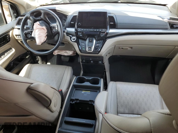 2022 Honda Odyssey Elite with VIN 5FNRL6H94NB006185, listed as a Copart auction lot 61302425 with Not provided miles and Salvage title. Bid and sale history available at DreamBid. Image 8.