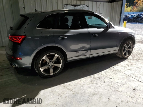 2014 Audi SQ5 Premium Plus with VIN WA1CGAFP8EA059733, listed as a Copart auction lot 75615774 with 152,621 mi miles and Clean Title. Bid and sale history available at carsss.com. Image 3.