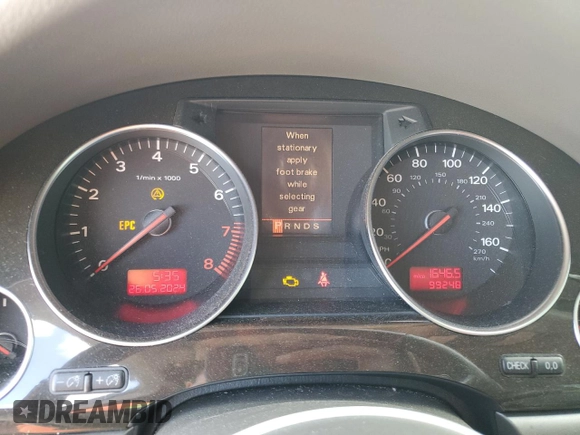 2006 Audi A8 4.2L with VIN WAUML44E36N007829, listed as a Copart auction lot 76658814 with 99,248 mi miles and Non repairable. Bid and sale history available at DreamBid. Image 9.