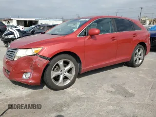 2009 Toyota Venza with VIN 4T3ZK11A89U005955, listed as a Copart auction lot 53910845 with 124,866 mi miles and Salvage Title. Bid and sale history available at carsss.com. Image 1.