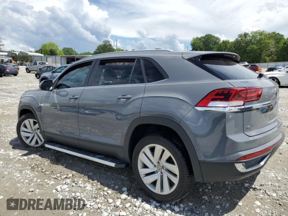 2021 Volkswagen Atlas SE with VIN 1V2JC2CA6MC227031, listed as a Copart auction lot 56779895 with 36,179 mi miles and Salvage title. Bid and sale history available at DreamBid. Image 2.