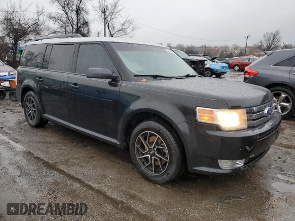 2011 Ford Flex SE with VIN 2FMGK5BC9BBD02140, listed as a Copart auction lot 84399174 with 60,030 mi miles and Salvage Title. Bid and sale history available at carsss.com. Image 4.