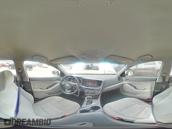 2015 Kia Optima LX with VIN 5XXGM4A70FG488749, listed as a Copart auction lot 57395825 with 176,592 mi miles and Salvage title. Bid and sale history available at DreamBid. Image 15.