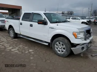 2014 Ford F-150 XL with VIN 1FTFW1ET6EKD86811, listed as a Copart auction lot 47065005 with 116,619 mi miles and Salvage Title. Bid and sale history available at carsss.com. Image 4.