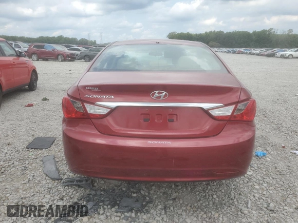 2011 Hyundai Sonata GLS with VIN 5NPEB4AC7BH287424, listed as a Copart auction lot 64012914 with 97,520 mi miles and Salvage Title. Bid and sale history available at DreamBid. Image 6.