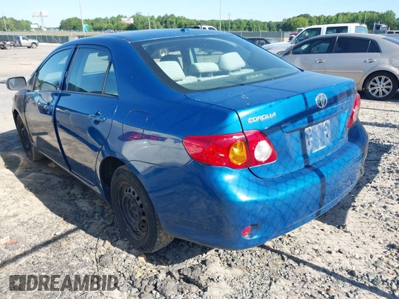 2009 Toyota Corolla with VIN 2T1BU40E69C166333, listed as a IAAI auction lot 42137539 with 127,564 mi miles. Bid and sale history available at carsss.com. Image 16.
