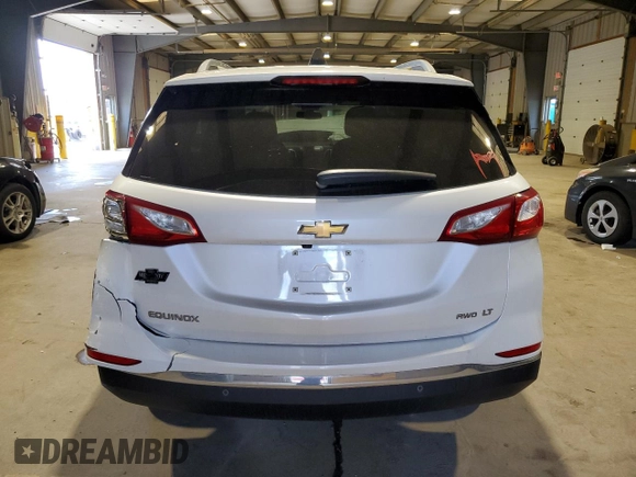 2018 Chevrolet Equinox LT with VIN 2GNAXSEV9J6105135, listed as a Copart auction lot 54545205 with Not Provided miles and Salvage Title. Bid and sale history available at carsss.com. Image 6.