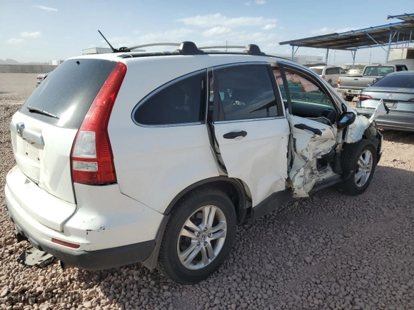 2010 Honda CR-V EX with VIN 5J6RE3H51AL037000, listed as a Copart auction lot 47480465 with 235,951 mi miles and Salvage Title. Bid and sale history available at carsss.com. Image 3.
