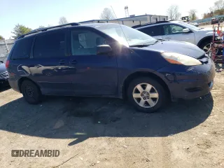 2006 Toyota Sienna CE with VIN 5TDZA23C06S403715, listed as a Copart auction lot 52394345 with 210,541 mi miles and Salvage Title. Bid and sale history available at carsss.com. Image 4.