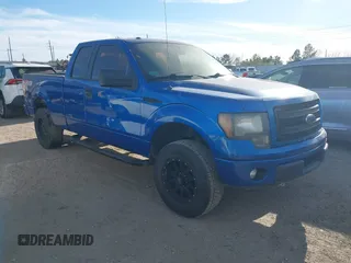 2013 Ford F-150 XL with VIN 1FTFX1CF7DFC04521, listed as a IAAI auction lot 41824572 with 175,506 mi miles. Bid and sale history available at carsss.com. Image 1.