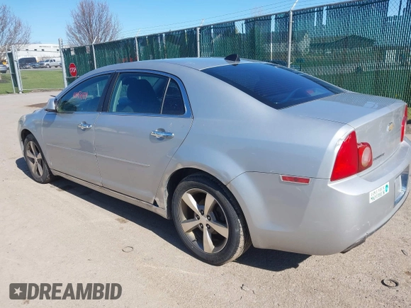 2012 Chevrolet Malibu 1LT with VIN 1G1ZC5EU5CF397707, listed as a IAAI auction lot 42054559 with 126,314 mi miles and . Bid and sale history available at DreamBid. Image 3.