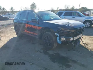 2025 Honda CR-V Sport Touring with VIN 5J6RS6H94SL001851, listed as a IAAI auction lot 41642167 with 8,749 mi miles and . Bid and sale history available at DreamBid. Image 1.