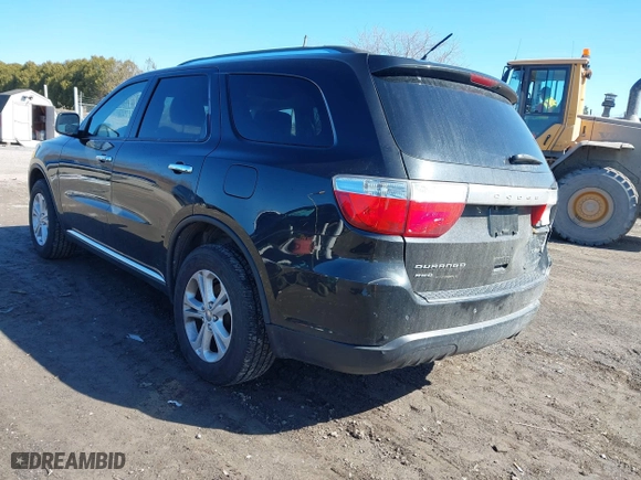 2013 Dodge Durango Crew with VIN 1C4RDJDG6DC540482, listed as a IAAI auction lot 41813209 with 140,875 mi miles. Bid and sale history available at carsss.com. Image 3.
