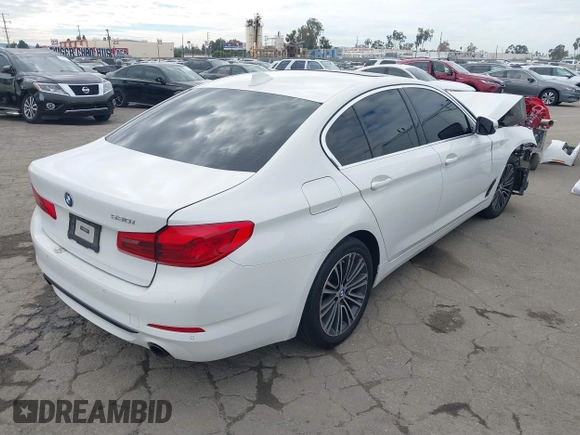 2020 BMW 5 Series 530i with VIN WBAJR3C01LWW64071, listed as a IAAI auction lot 40945230 with 91,982 mi miles and . Bid and sale history available at DreamBid. Image 4.