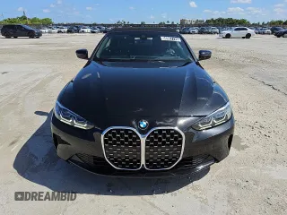 2024 BMW 4 Series 430i z VIN WBA23AT04RCR69424, wystawiony jako Copart lot #56997125 z przebiegiem 25 141 mil mil oraz Tytuł czysty. Historia ofert i sprzedaży dostępna na DreamBid. Obrazek 5.