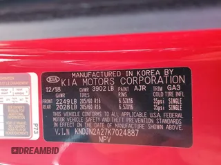 2019 Kia Soul with VIN KNDJN2A27K7024887, listed as a Copart auction lot 53794235 with 12,854 mi miles and Salvage Title. Bid and sale history available at carsss.com. Image 12.