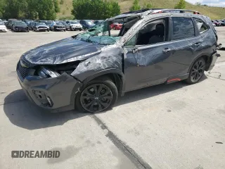 2021 Subaru Forester Special Sports with VIN JF2SKARC5MH407049, listed as a Copart auction lot 64281605 with 33,102 mi miles and Salvage title. Bid and sale history available at DreamBid. Image 1.
