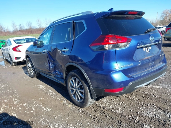 2020 Nissan Rogue SV with VIN JN8AT2MV5LW120542, listed as a IAAI auction lot 40734912 with 60,283 mi miles. Bid and sale history available at carsss.com. Image 3.