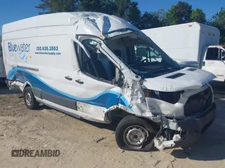 2022 Ford Transit Cargo with VIN 1FTBR3X81NKA63860, listed as a IAAI auction lot 42323904 with 94,473 mi miles and . Bid and sale history available at DreamBid. Image 1.