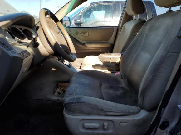 2007 Toyota Highlander with VIN JTEGD21A670168026, listed as a Copart auction lot 42421105 with 0 mi miles and Salvage Title. Bid and sale history available at carsss.com. Image 7.