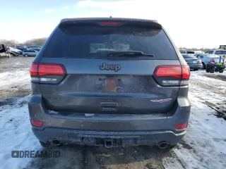 2021 Jeep Grand Cherokee Trailhawk with VIN 1C4RJFLT4MC567460, listed as a Copart auction lot 41455725 with 60,848 mi miles and Salvage Title. Bid and sale history available at carsss.com. Image 6.