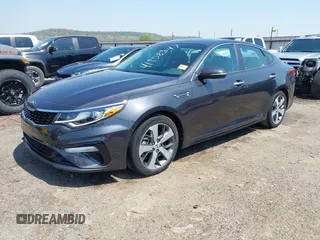 2019 Kia Optima LX with VIN 5XXGT4L34KG317817, listed as a IAAI auction lot 41958347 with 50,504 mi miles. Bid and sale history available at carsss.com. Image 18.
