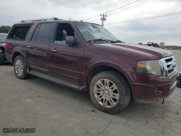 2011 Ford Expedition EL Limited with VIN 1FMJK1K53BEF29151, listed as a Copart auction lot 63916674 with 218,711 mi miles and Clean Title. Bid and sale history available at carsss.com. Image 4.