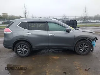 2016 Nissan Rogue SL with VIN 5N1AT2MV9GC769999, listed as a IAAI auction lot 42011030 with 89,193 mi miles and . Bid and sale history available at DreamBid. Image 14.