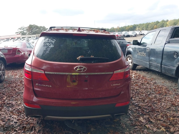2014 Hyundai Santa Fe Limited with VIN KM8SN4HF9EU058002, listed as a IAAI auction lot 40785983 with 1 mi miles. Bid and sale history available at carsss.com. Image 15.