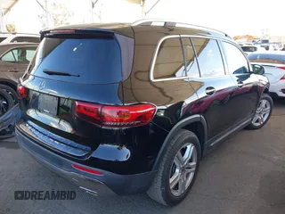 2020 Mercedes-Benz GLB with VIN W1N4M4GB6LW033647, listed as a IAAI auction lot 41749333 with 54,458 mi miles. Bid and sale history available at carsss.com. Image 4.